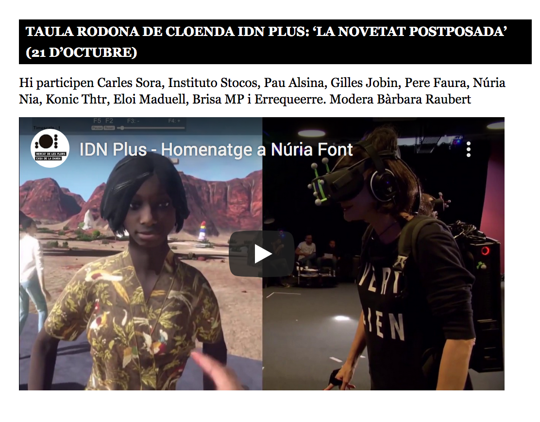 idn mercat flors art digital dansa nuria nia